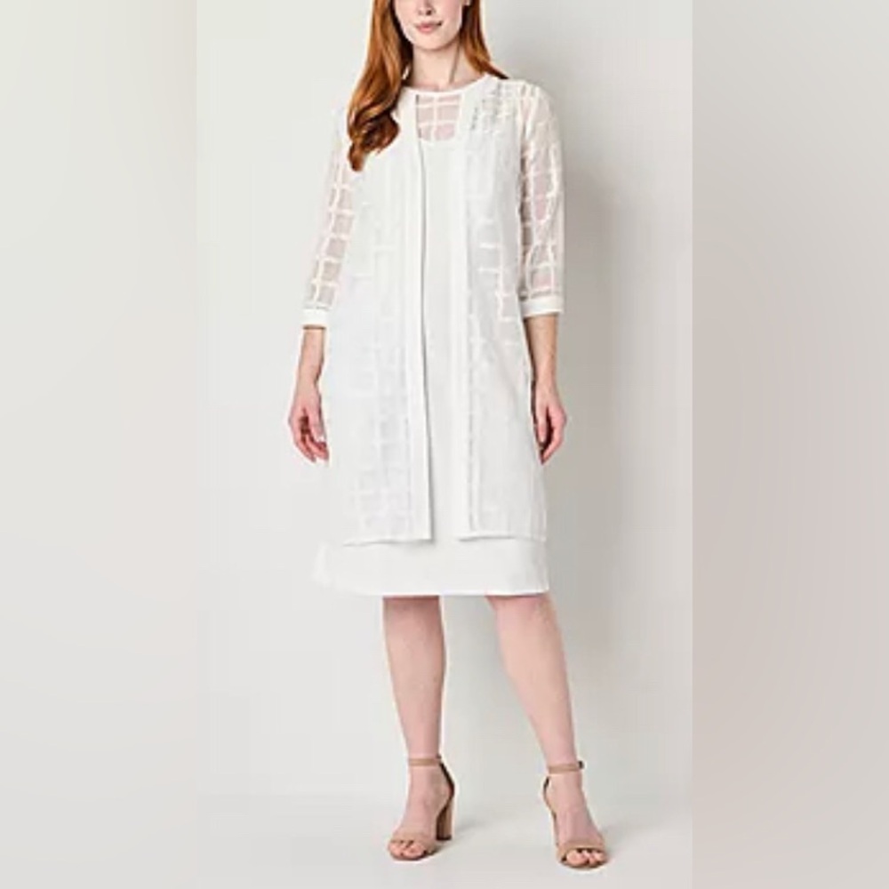 NEW Maya Brooke Womens Jacket Dress. 12‎